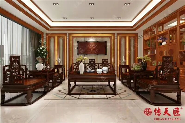 傳天匠紅木沙發(fā)
